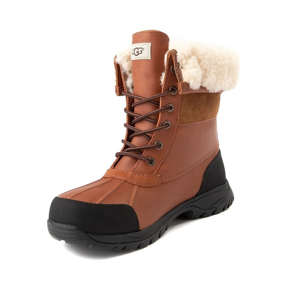 UGG Brown and Black Winter Boots - Picture 1 of 9